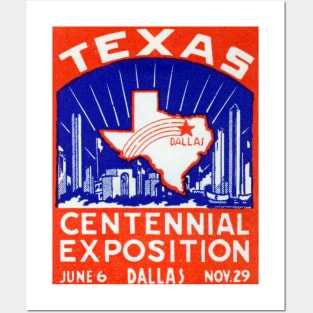 1936 Texas Centennial Exposition, Dallas Posters and Art